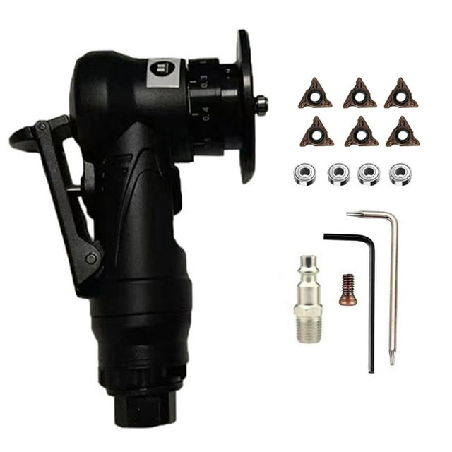 Pneumatic Chamfering Machine Carpenter Chamfering Tool Portable Handheld Grinder Metal Wood Acrylic Deburring Beveling Trimming Machine
