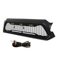 thumbnail image 5 of Front Grille Bumper Grill with Lights Matte Black Mesh Replacement for 2012 2013 2014 2015 Tacoma, 5 of 7