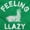 Irish Green, variant on Feeling Llama Lazy Funny Animal Pun Plus Size Crewneck Graphic Tee Shirt Brisco Brands 2X
