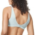 thumbnail image 2 of Women's Warner's RA2231A No Side Effects Wirefree Contour Bra (Misty Blue S), 2 of 2