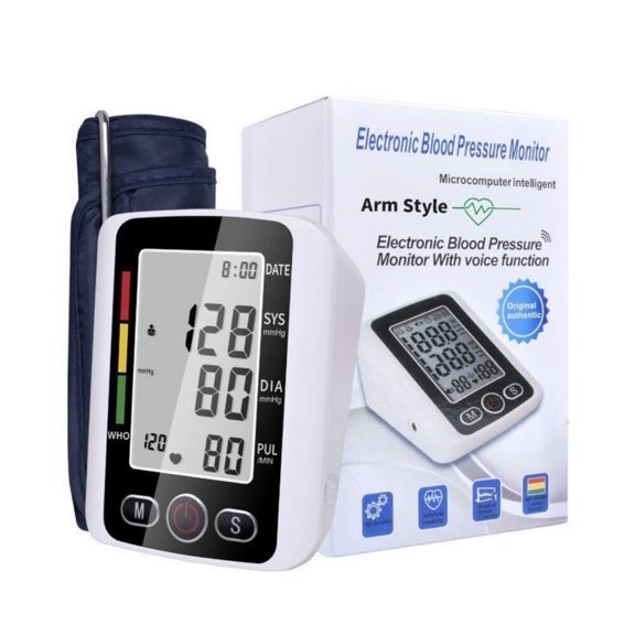Blood Pressure Monitor, Upper Arm Blood Pressure Monitor, Bp Machine Blood Pressure Machine Arm Large Cuff