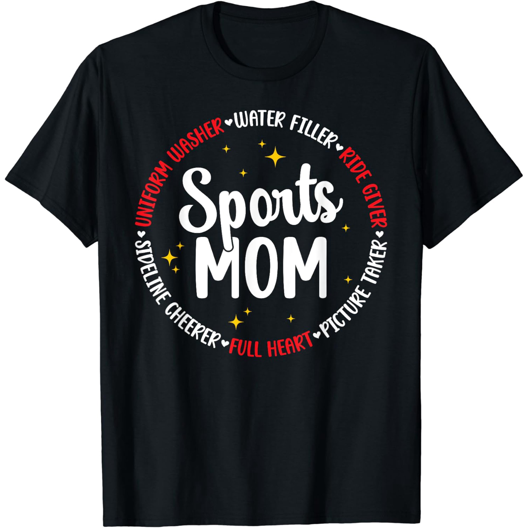 Sports Mom Appreciation Sports Mama Sport Mom Sports Mother T-Shirt Size S-5XL