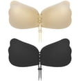 thumbnail image 1 of Sticky Bra 2 Pares Sin Tirantes Sin Espalda Adhesivo Invisible Push Up Bra Adepaton LRWJ950-3, 1 of 8