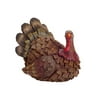 Pack of 4 Wood-Style Country Rustic Table Top Turkey Thanksgiving Decorations 8"