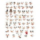 thumbnail image 2 of Toystoory Juego de pegatinas de cara de muñeco de nieve divertido PVC Navidad expresión pared calcomanía DIY autoadhesivo nevera decoración Decoración del hogar Toystoory HA007972-00, 2 of 6
