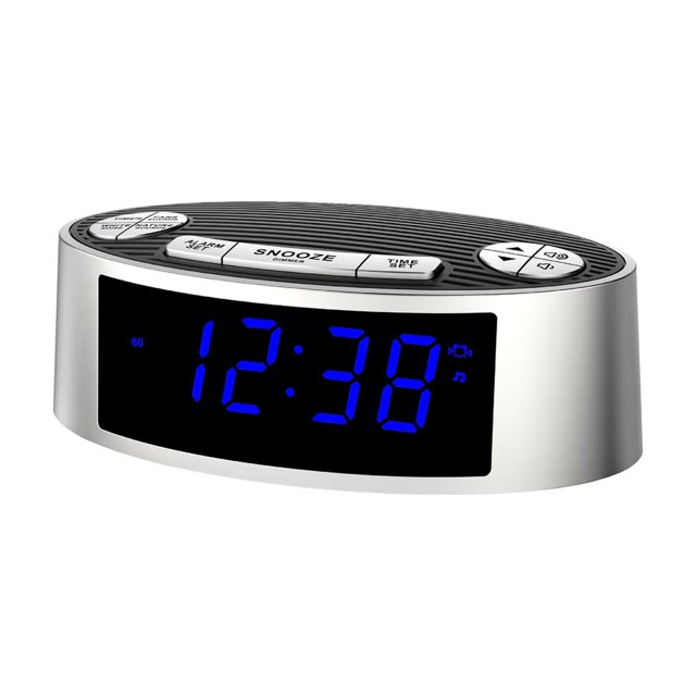 Réveil Numérique 2-en-1 avec Machine à Bruit Blanc, 20 Sons Relaxants, Double Alarme et Répétition, Écran LED à Intensité Réglable, 5 Options de Minuterie, Alimenté par USB-C - Idéal pour la Chambre, la Chambre de Bébé et les Voyages