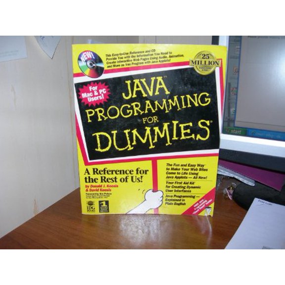 Pre-Owned Java Programming For Dummies, 9781568849959, 1568849958, Paperback, 1 edition
