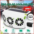 thumbnail image 2 of In Car Cooling Exhaust Fan In Car Solar Energy Charging Cycle Exhaust Fan, 2 of 8