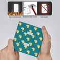 thumbnail image 3 of 2 Gang Double Toggle Wall Plate Light Switch Cover Wallplate - yellow duck rubber ducks, 3 of 5