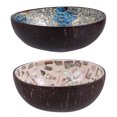 thumbnail image 1 of 2pcs Coconut Shell Candy Bowls Storage Bowls Home Decor Practical Snack Bowls, 1 of 9