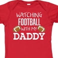 thumbnail image 4 of Inktastic Watching Football with My Daddy Boys or Girls Baby Bodysuit, 4 of 5