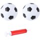 thumbnail image 1 of 2 uds pelota de fútbol inflable juguetes de fútbol, ​​Mini fútbol de Pvc con bomba, pelotas deportivas para práctica de entrenamiento de juegos (14cm de diámetro) XianweiShao 8390606038548, 1 of 1