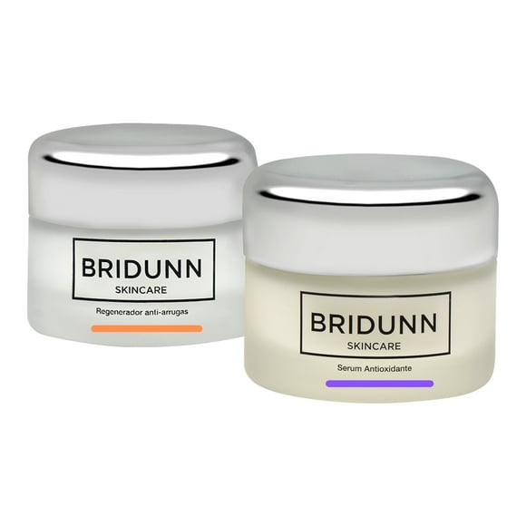 Kit Duo Crema Antiarrugas Regeneradora + Suero Antioxidante BRIDUNN Tensor 60 ml BRIDUNN SKINCARE Crema Facial