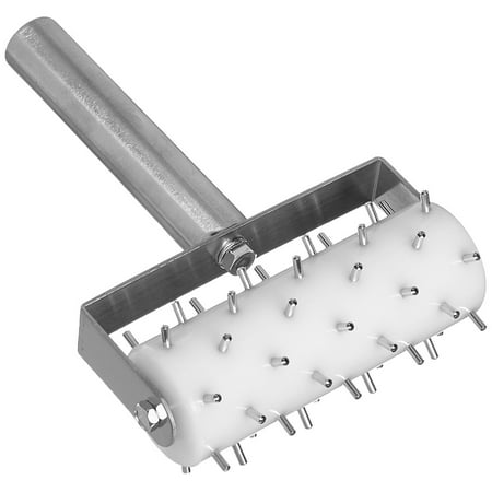 Pizza Dough Equipment - Winco RD-5, Full-Size Dough Roller Docker with Stainless Steel Handle