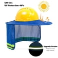 thumbnail image 2 of Sombrilla solar LIZMOF de alta visibilidad, azul, paquete de 4 unidades, 2 of 5