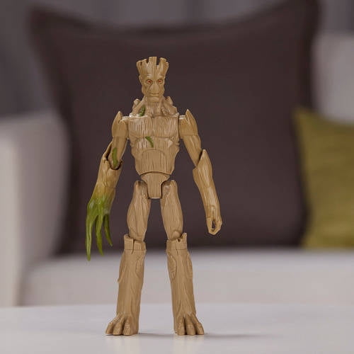 Boneco Star Lord E Groot 30cm Guardiões Da Galáxia 3 Marvel