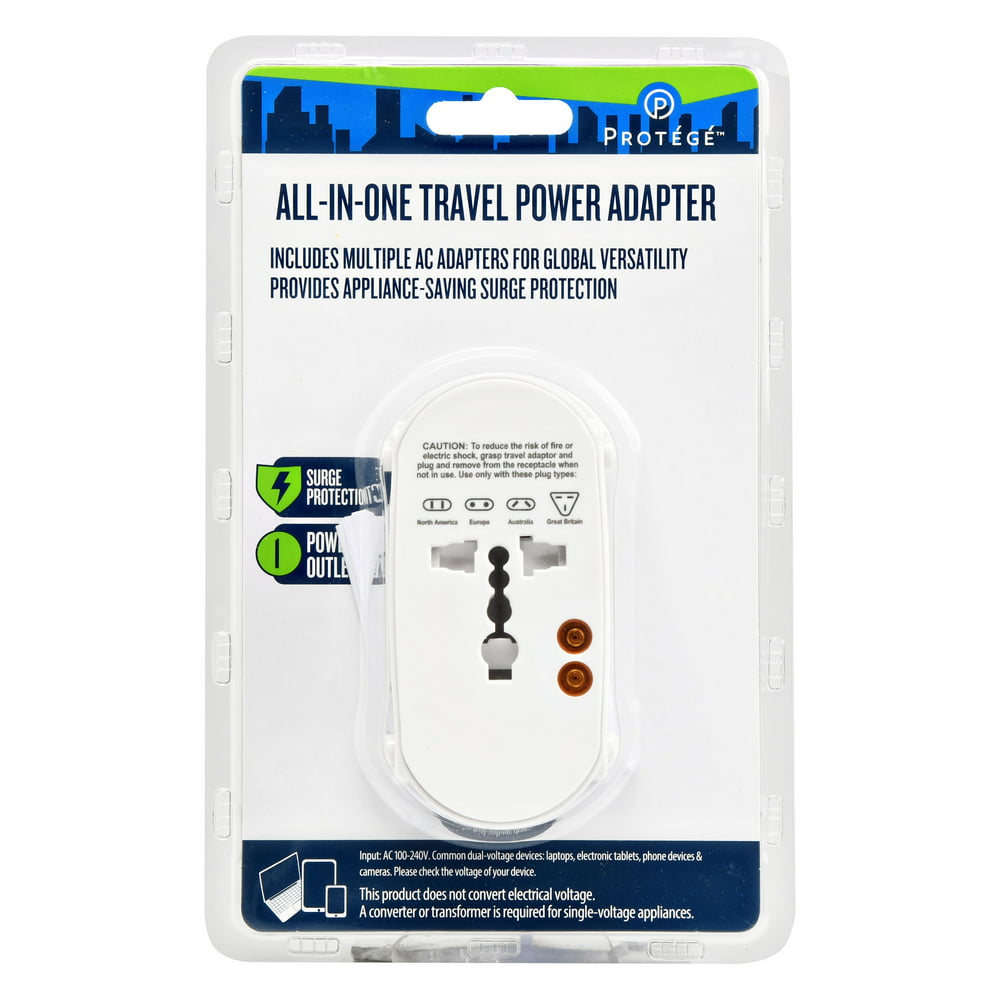 protege travel power adapter with usb