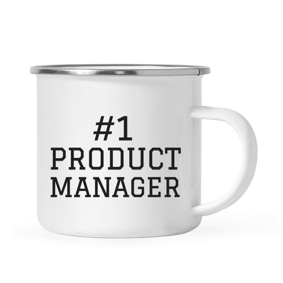Koyal Wholesale Stainless Steel Campfire Coffee Mug, #1 Product Manager, 1-Pack