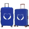 thumbnail image 3 of Suitcase Protective Cover Trolley Travel Suitcase Elastic Dustroof Cover Apply To 18-28 Inch Luggage Feather Series Pattern 8Feather018 S, 3 of 6