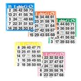 thumbnail image 2 of American Games Bingo Paper Game Cards - 1 Card - 5 Sheets - 100 Books - 4 Inch Square Size Disposable Cards - Made in USA, 2 of 3
