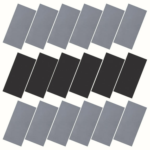WEUVEB Wet and Dry Sandpaper Assorted Grit Sheets for Wood Metal Auto Sanding 72 Pieces