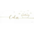 thumbnail image 2 of Charron, Veronique 24x12 White Modern Wood Framed Museum Art Print Titled - Underline Bath II, 2 of 4