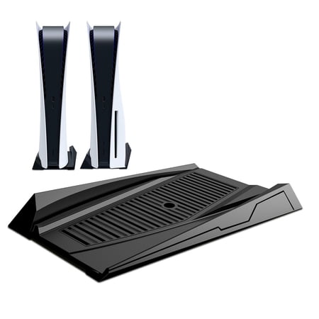 Vertical Stand for PlayStation 5 Console Digital Edition and Disc Version (Black ps5 Base)