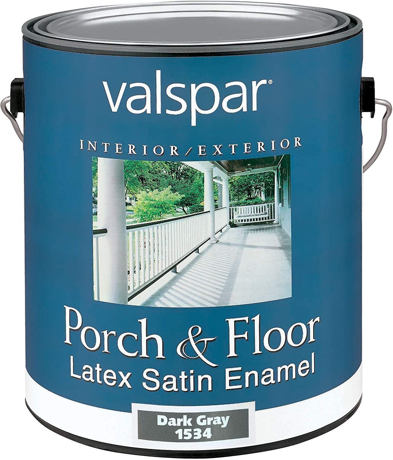 Valspar 1533 Porch and Latex Satin Enamel, 1-Gallon, Light Gray - Walmart.com
