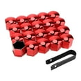 thumbnail image 5 of jiaping 5x20 Pieces Car Wheel Nut Caps Covers Anti Rust Wheel Rim Cover Wheel Nut Caps Red 19mm, 5 of 9