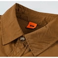 thumbnail image 5 of Kalauyu Short Sleeve Button Down Shirts for Men Turn Down Collar with Chest Pocket Lightweight Quick Dry Outdoor Work Shirts, 5 of 9
