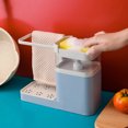 thumbnail image 3 of Twowood Hogar 3 en 1 Cuencas multifuncionales Julienne Peeler Camping Cocina Cestas de drenaje Twowood 21052490, 3 of 7