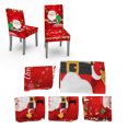 thumbnail image 1 of Polyester Fibre Table Cloth Chair Covers Set Christmas Decoration Kitchen Dining Table Cover Festive Decoration, 1 of 8