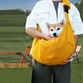 thumbnail image 6 of Kkkded Pet Dog Cat Sling Carrier Puppy Sling Bag Small Dogs Cats Carrier Adjustable Hand Free Dog Satchel Carrier for Outdoor Travel 25.6*11.8*31.5in, 6 of 7
