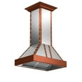 thumbnail image 3 of ZLine 655ISCCCS36 Designer Series Copper Finish Island Range Hood, 3 of 6
