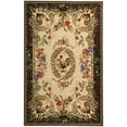 thumbnail image 2 of Safavieh Chelsea Serenity Botanical Wool Area Rug, Creme/Black, 5'3" x 8'3", 2 of 12