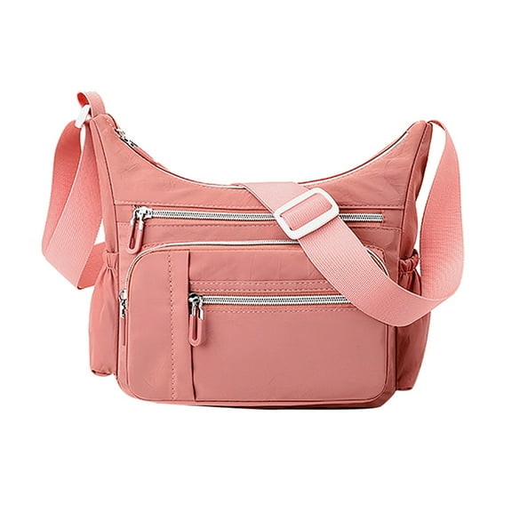 DVKOVI Shoulder Bags Shoulder Handbag for Women Roomy Multiple Pockets Bag Ladies Crossbody Purse Fashion Tote Top Handle Satchel Pink2
