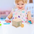 thumbnail image 4 of Object Permanence Box Montessori Wooden Toy Early Development Activity Ball Drop Box Ball Sorting Learning Toy for Hand-Eye Coordination, 4 of 8