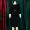 thumbnail image 3 of Womens 60s Classy Wear to Work Slim Business Office Bodycon Pencil Sheath Dress, 3 of 7