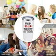 thumbnail image 6 of Gifts for Mom from Daughter, Son, Husband - First Mothers Day Gifts for Mom, Women, Wife - Funny Birthday Gifts Ideas for Mom -Personalized Best Mom Ever Presents for New Mom, Bouns Mom -20 oz Tumbler, 6 of 6
