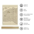 thumbnail image 4 of 1900 Choctaw Nation Indian Territory Map - Vintage Map of Choctaw Indian Territory Oklahoma Wall Art - Includes Approved Coal Leases and Coal Claims, 4 of 8