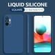 thumbnail image 1 of Funda de silicona líquida para Xiaomi 11T Mi 9T 11 Lite Poco X3 NFC M3, funda blanda para Xiaomi Redmi Note 9s 9 8 10 11 Pro 7 10T 11s 11E Tan Jianjun unisex, 1 of 2