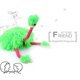 thumbnail image 2 of Marioneta de avestruz bailarina de madera, juguete interactivo educativo con cuerda para tirar, ideal para niños., 2 of 5