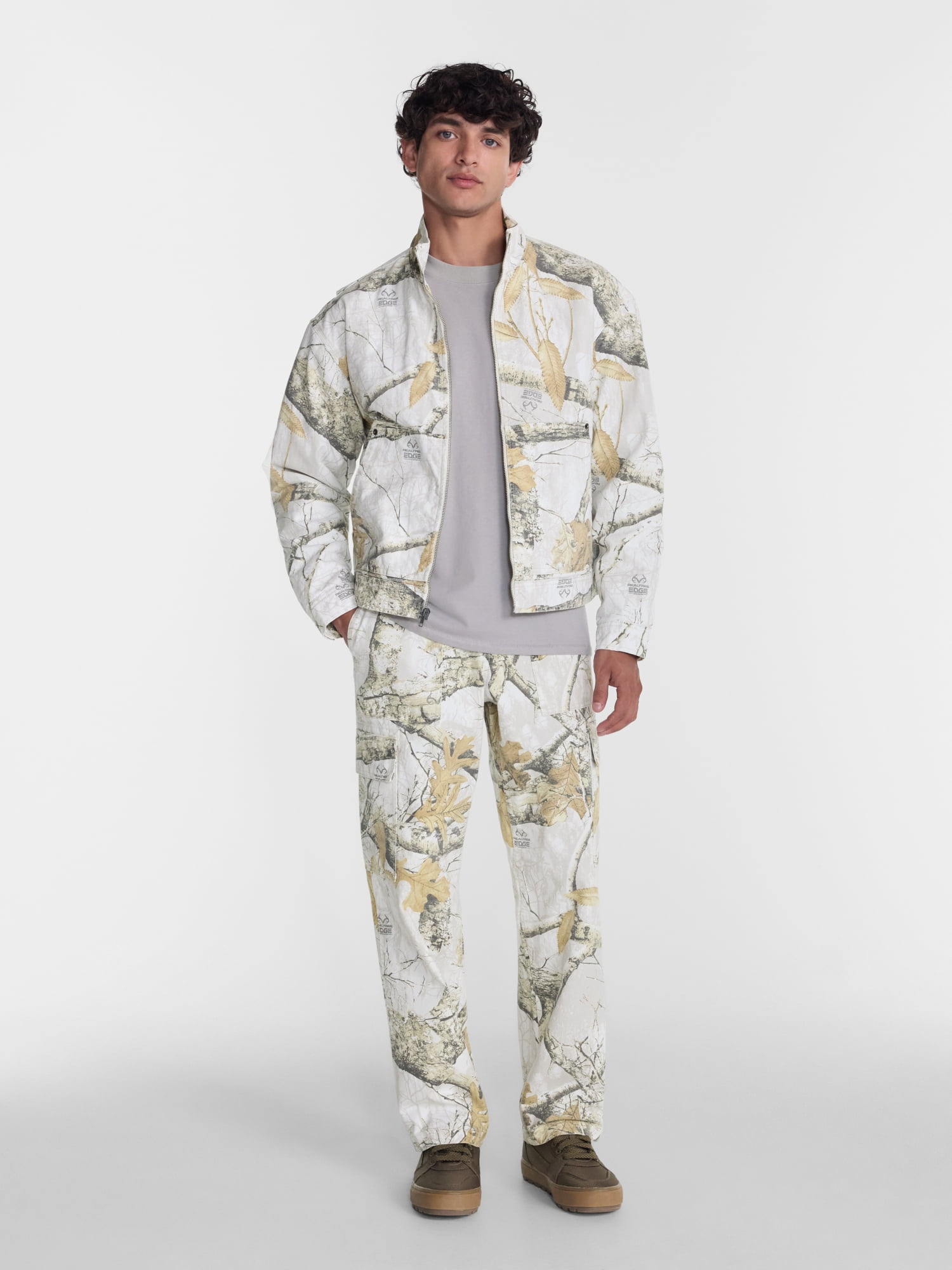 No Boundaries x Realtree Cotton Trucker Jacket, Men's Sizes XS-4XLT