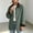 Army Green, variant on WIZUTIZ Women's Solid Color Long Sleeve Corduroy Shirt Jacket With Collar And Patch Pockets Casual Vintage Tunic Outerwear