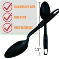 thumbnail image 5 of 4-Piece Nylon Utensil Set  11" 28 cm Each  Heat-Resistant, Non-Stick  Includes Basting & Slotted Spoon, Spatula, Ladle, 5 of 7