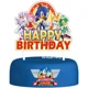 thumbnail image 3 of Decoración para fiesta de feliz cumpleaños, Sonic the Hedgehog, adorno para tarta, suministros para fiesta de baby shower, vajilla de papel de Sonic, decoración para tartas, regalo, 3 of 5