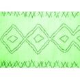 thumbnail image 1 of Ahgly Company Indoor Rectangle Solid Green Modern Area Rugs, 7' x 9', 1 of 1