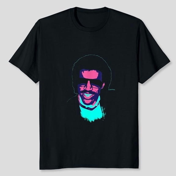 TV Times Pop Singer Lionel Richie 1985 Pop Art Stylised T-Shirt Unisex, Sizes S-5XL, Tbun