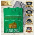 thumbnail image 2 of S4E Men's Fruit Cake Christmas Holiday T-Shirt XX-Large Irish Green, 2 of 4