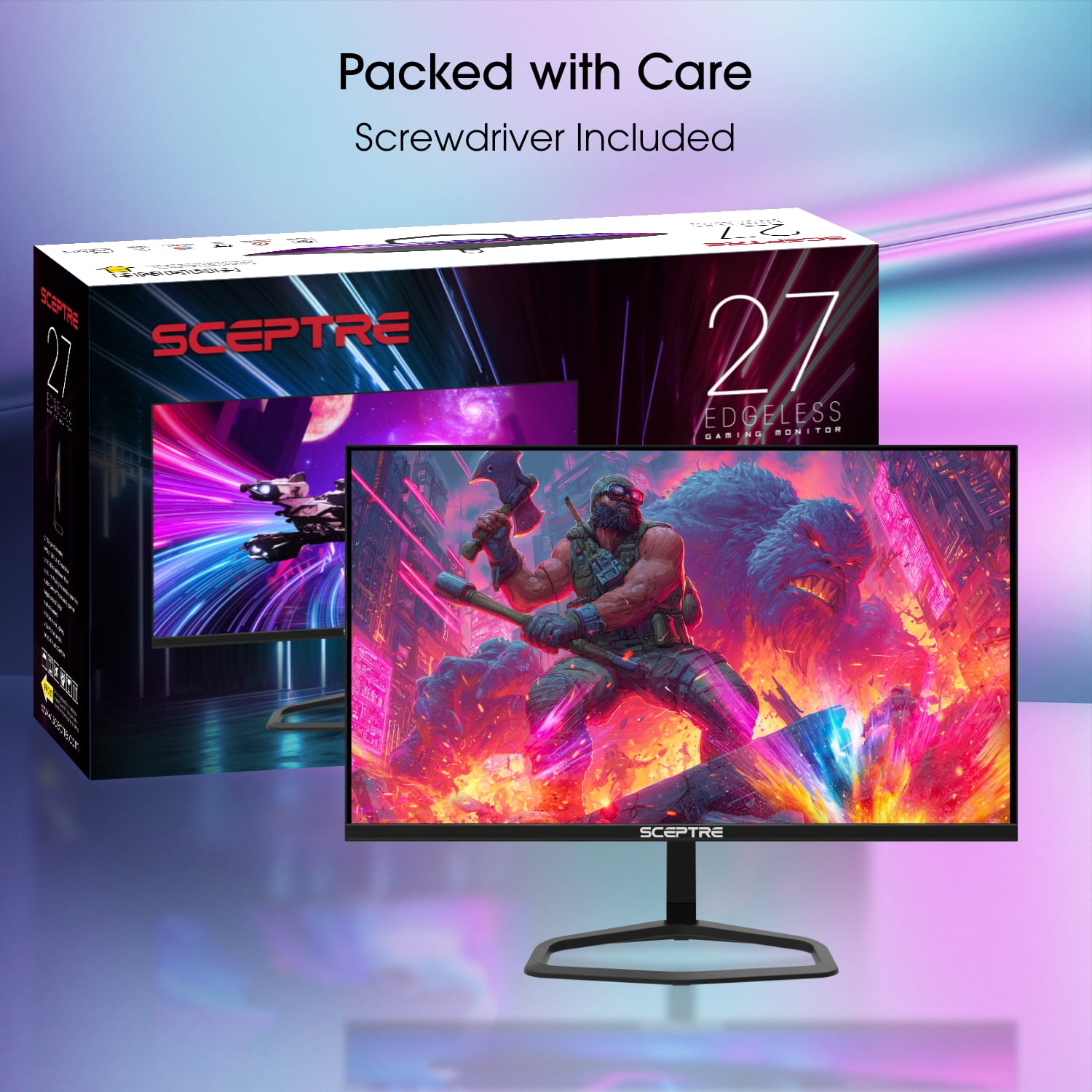 Sceptre New 27-inch 240Hz Gaming Monitor DP HDMI Build-in Speakers 2026